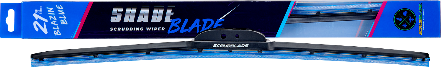 21" Blazin Blue ShadeBlade Wiper Blade