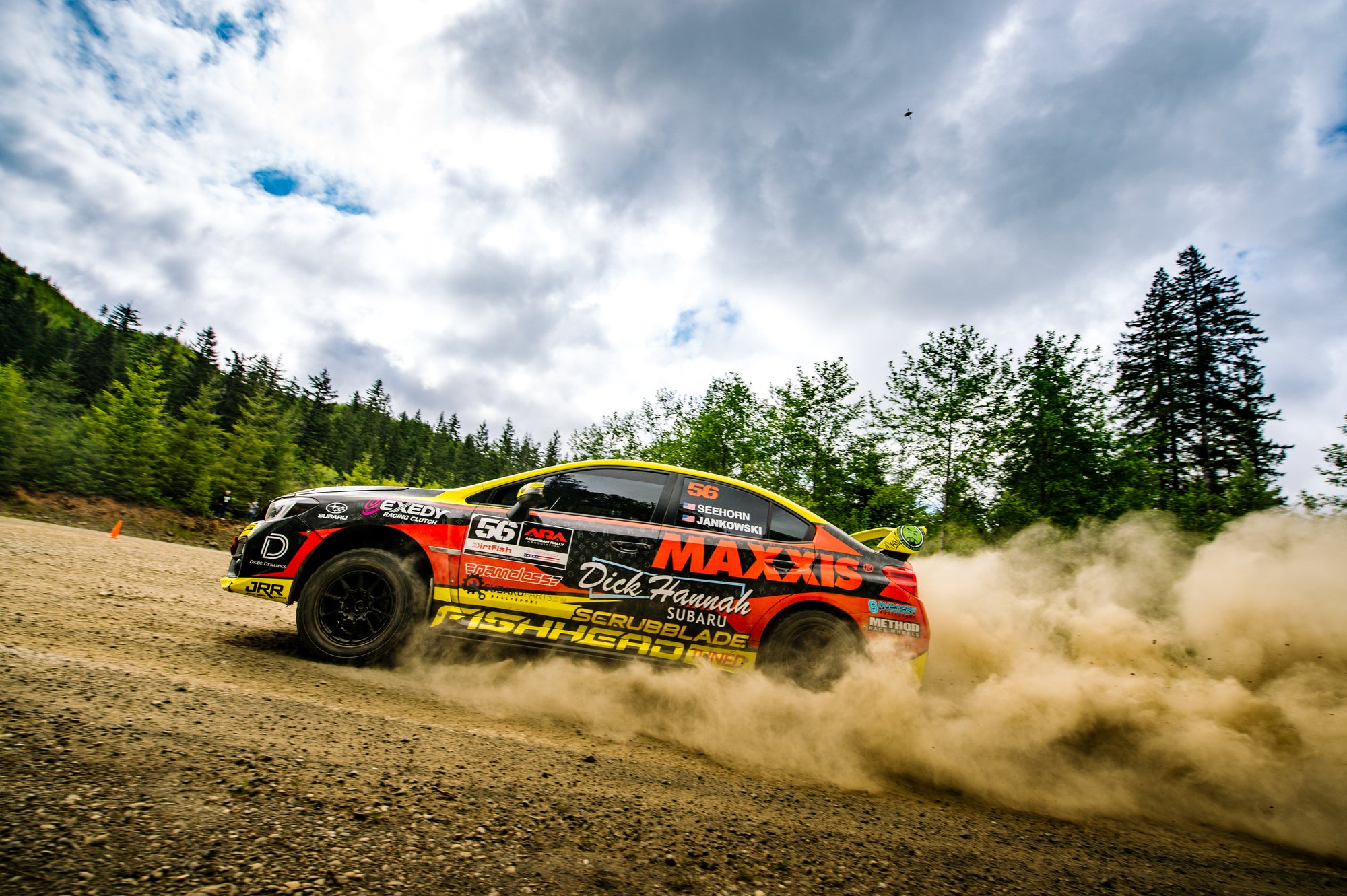 Consistency Pays Off At Olympus for Seehorn Rally Team