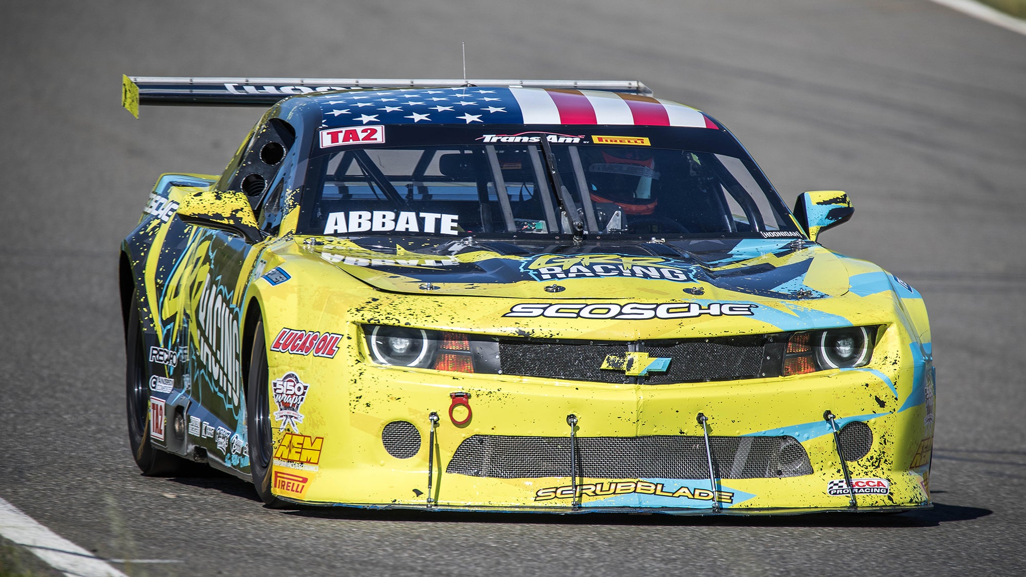 SCRUBBLADE SUPPORTS GRR RACING IN TRANS AM SERIES!