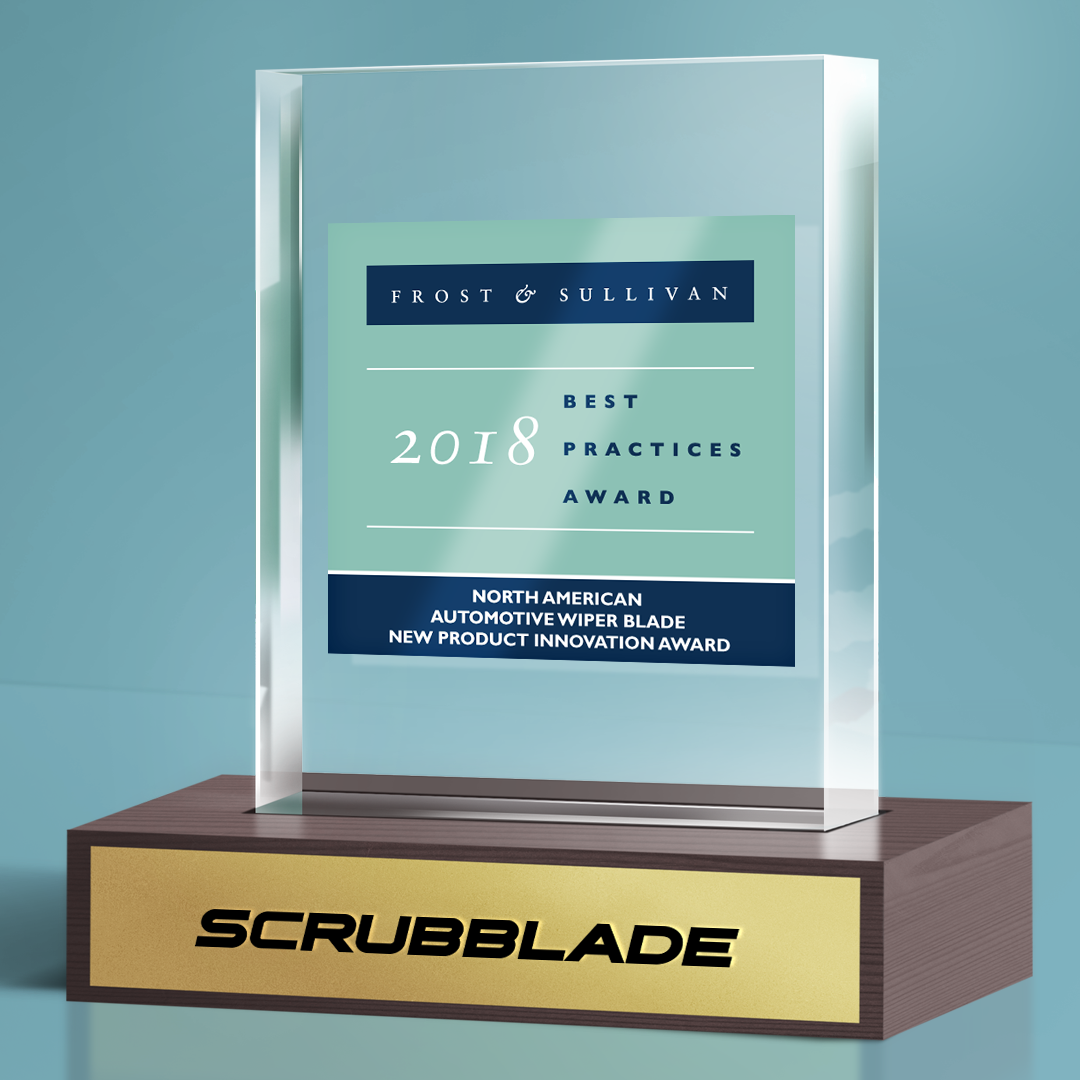 SCRUBBLADE EARNS FROST & SULLIVAN’S 2018 NEW PRODUCT INNOVATION AWARD FOR LEADING INDUSTRY WITH SUPERIORITY