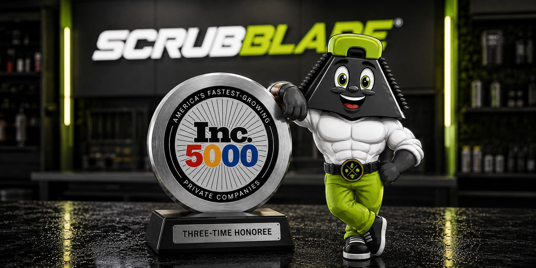 Scrubblade Ranks No. 1,882 on the 2026 Inc. 5000. Our Third Time on the List!