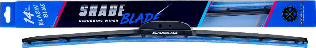 14" Blazin Blue ShadeBlade Wiper Blade