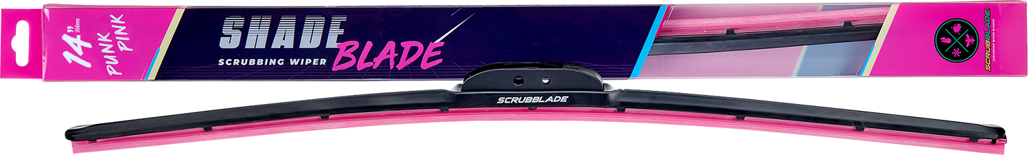 14" Punk Pink ShadeBlade Wiper Blade